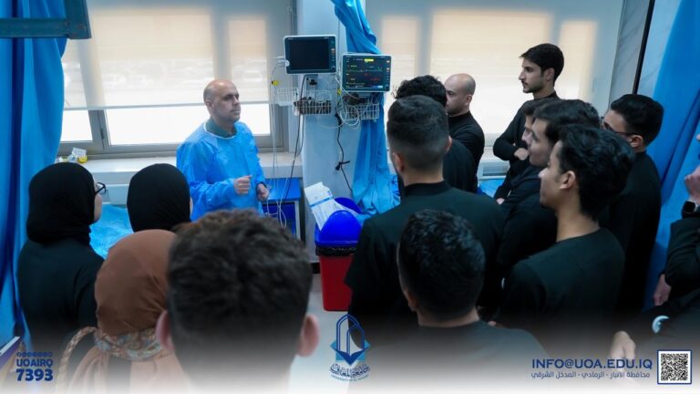 Scientific Visit of the Anesthesia Techniques Department to the Intensive Care Unit (ICU) at Ramadi Teaching Hospital