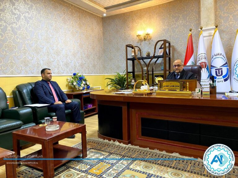 College of Engineering Technologies Visits the Technical Engineering College of Artificial Intelligence