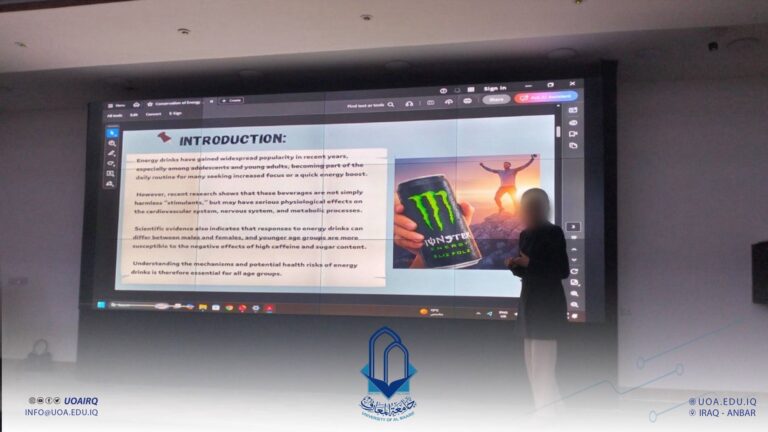 Student Scientific Seminar on Energy Drinks and the Pharmacist’s Role in Advising Against Their Consumption